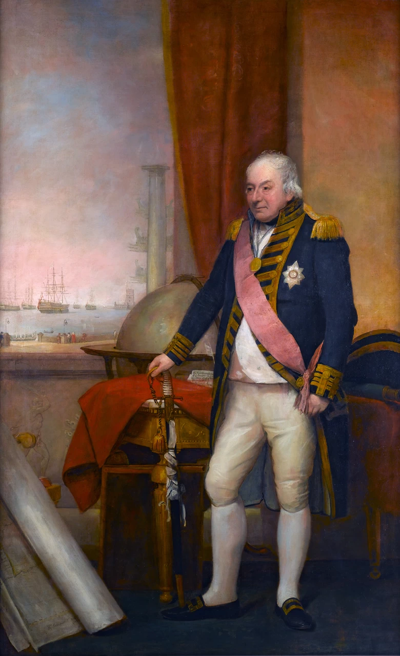 Ritratto dell'ammiraglio John Jervis, Conte di St Vincent - Museo Marittimo Nazionale, Londra